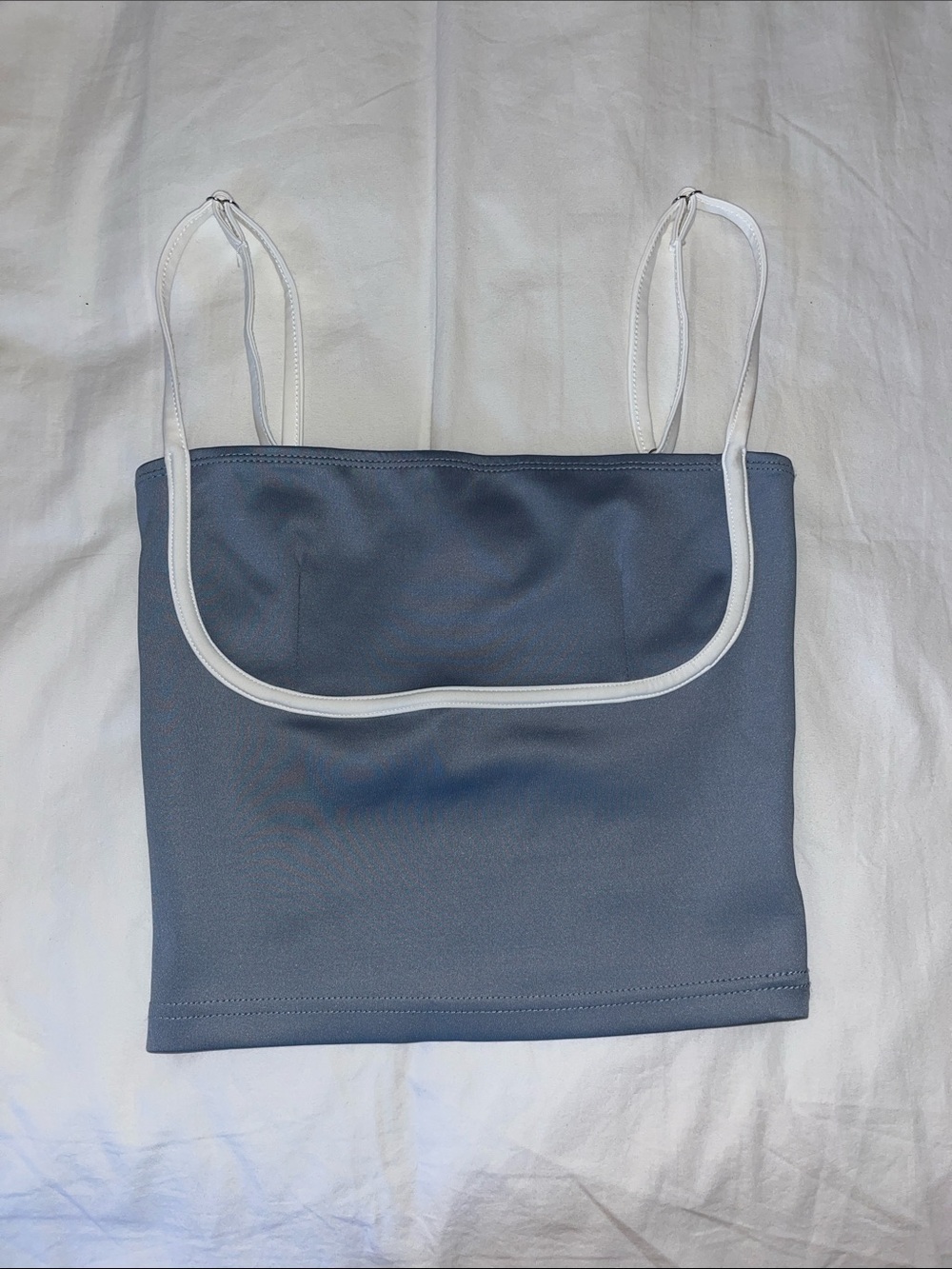 Edikted Blue and White line top